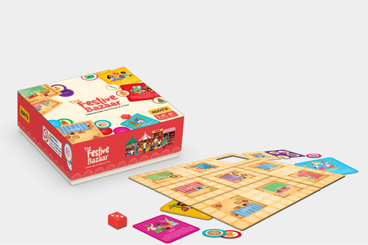 The Festive Bazaar 2-in-1 Game Set