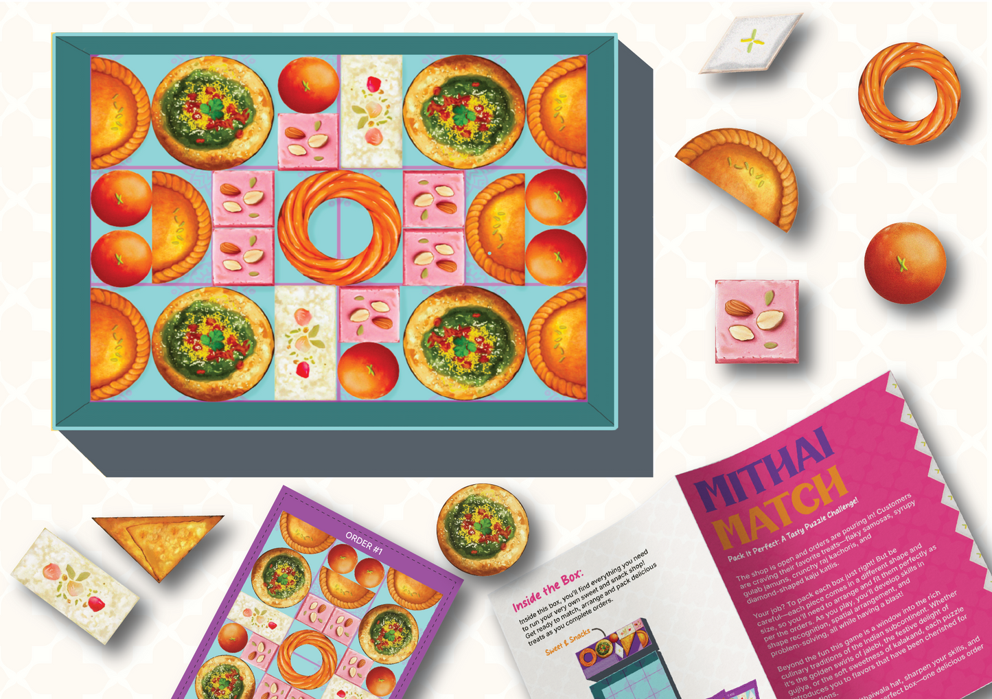 Mithai Match – Pack It Perfect: A Tasty Puzzle Challenge!