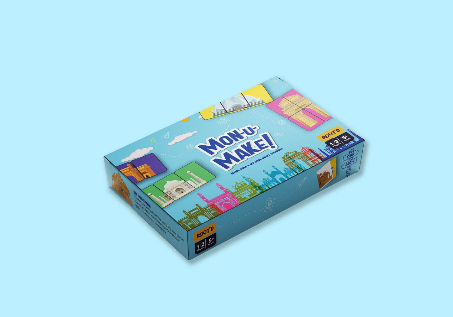 Mon-U-Make - Match, Build and Discover India's Wonders