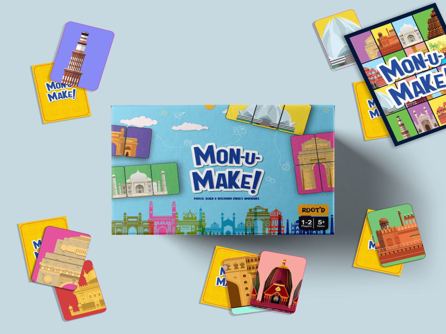 Mon-U-Make - Match, Build and Discover India's Wonders