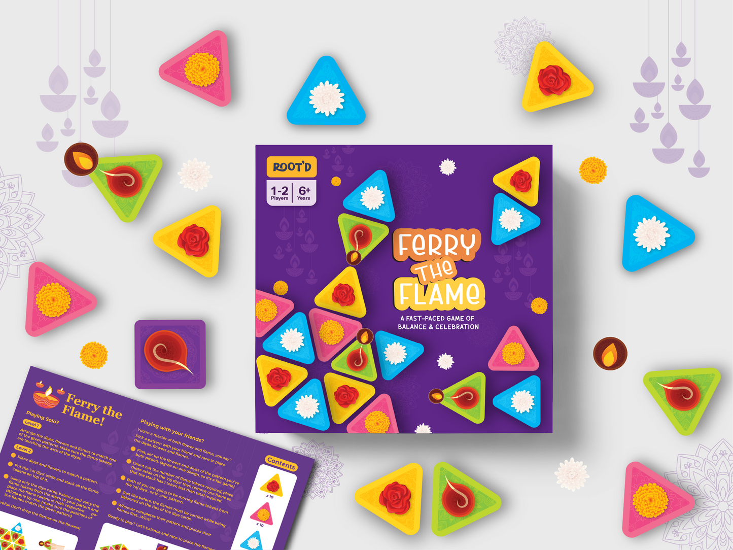 Ferry the Flame - A Fast-paced Game of Celebration and Balance