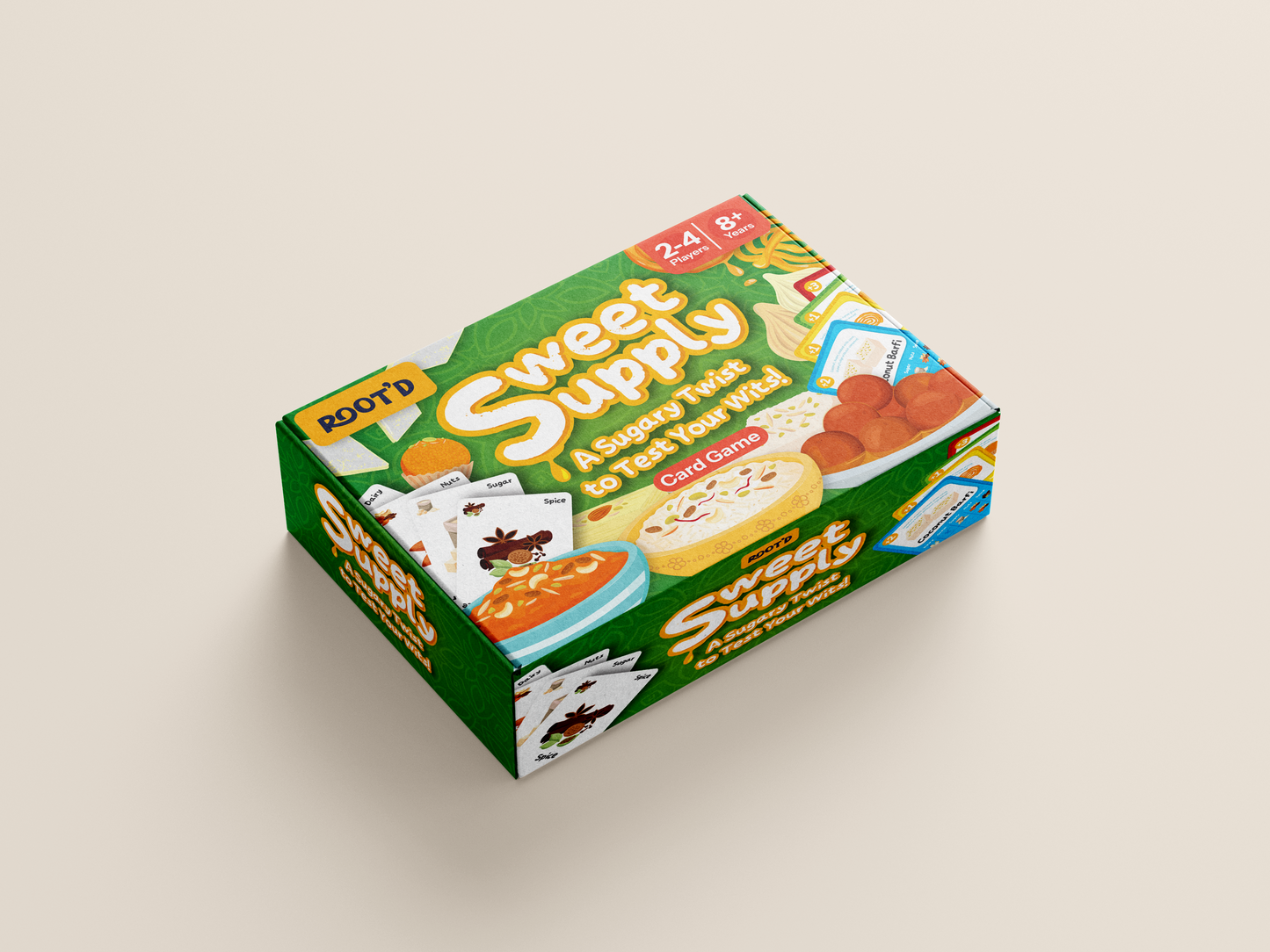 Sweet Supply - Memory-based Card Game for All Ages Above 8